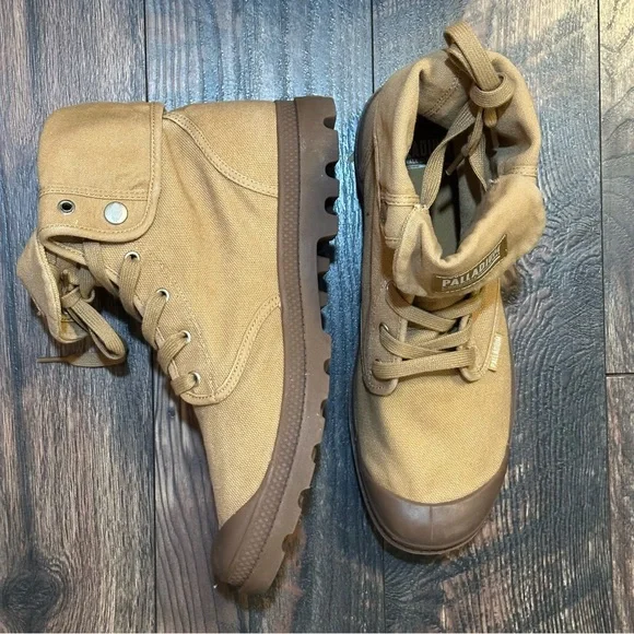 Palladium men’s baggy shoes / boots in Woodlin color way size 12 - Picture 10 of 16